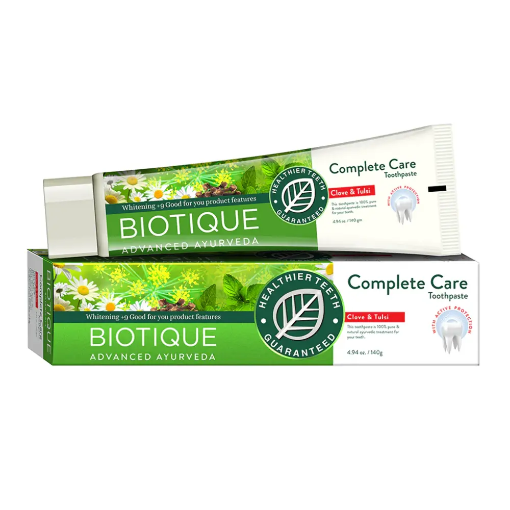 Biotique Clove & Tulsi Complete Care Toothpaste, 140 g