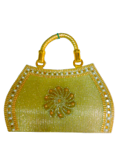 Women Golden Hand Purse