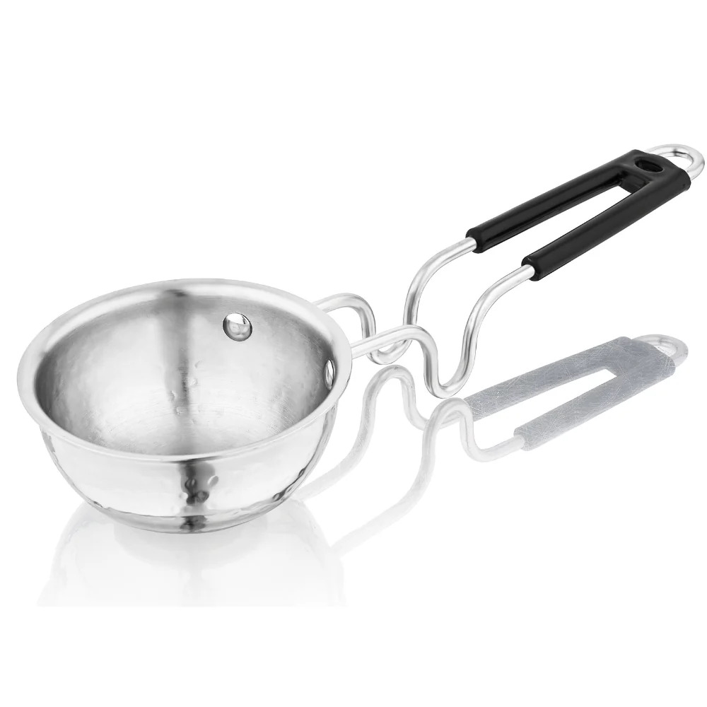 Vinod Stainless Steel Clsr Series Tadka Hammered Pan