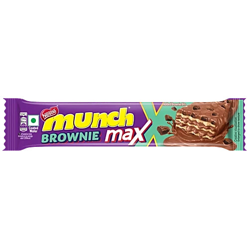 Nestle Munch Brownie Max Coated Wafer, 37.5 g