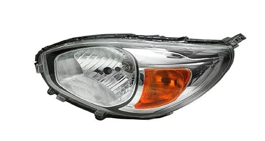 Head Lamp Assy Alto 800 N/M Amber Without Motor LH (128-HLA-NWML-A)