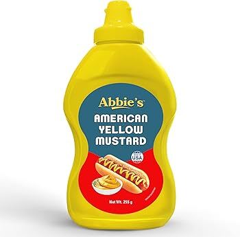 Abbie's American Yellow Mustard, 255g