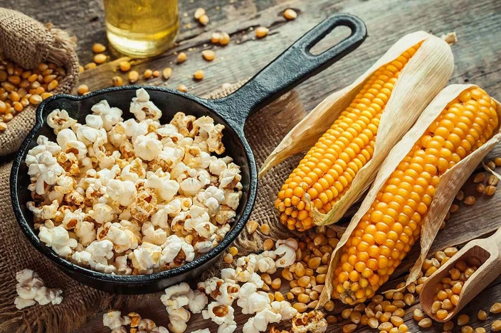 A Healthy Diet Pop Corn Makki, 100G