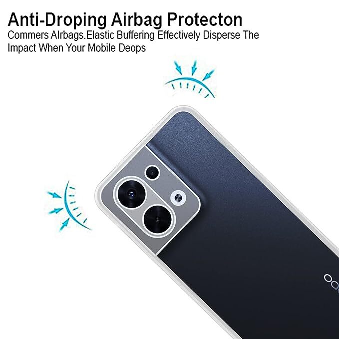 Oppo Reno 8 5G Transparent Back Cover