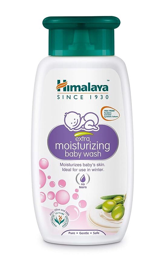 Himalaya extra moisturizing baby wash, 200 ml
