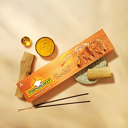 Mangaldeep Premium Quality Incense Sandal 14g