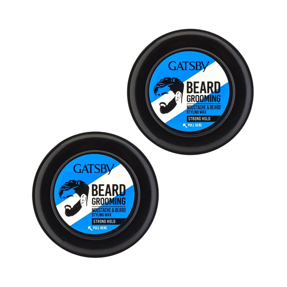 Gatsby Moustache & Beard Styling Wax - Strong Hold, 1piece