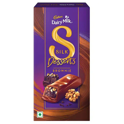 Cadbury Dairy Milk Silk Dessert Brownie, 70G