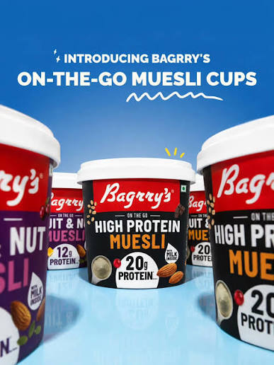 Bagrry's High Protein Muesli 70gm