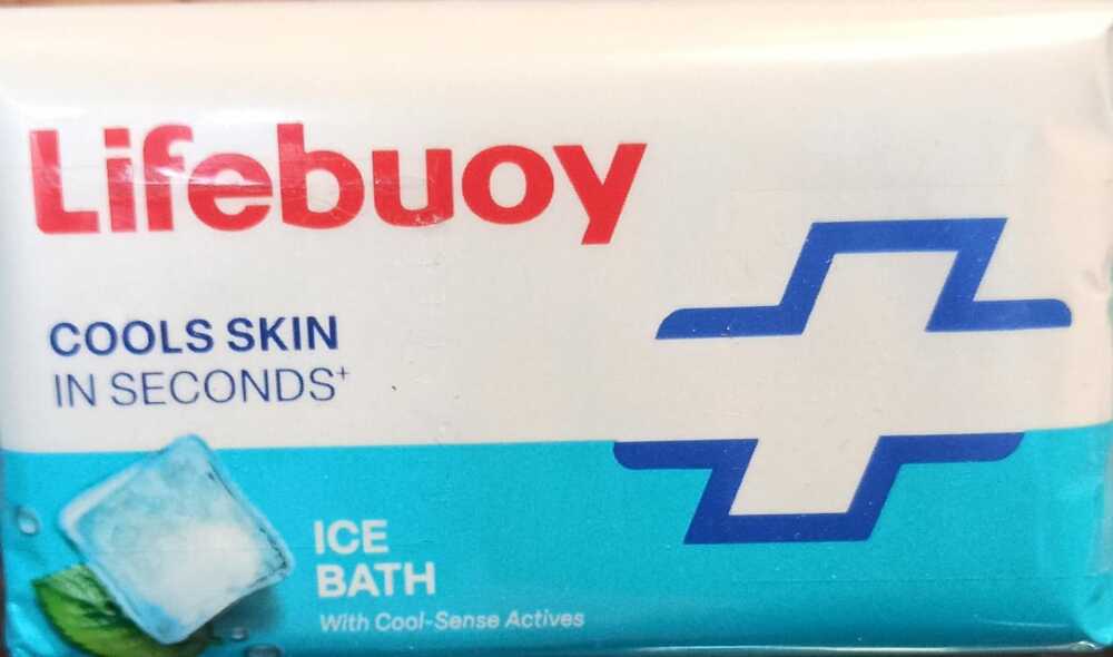 Lifebuoy Cools Skin Ice Bath Soap 100G (Pack of 4)