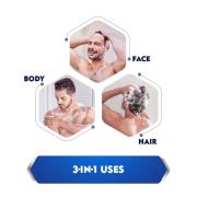 Nivea Body Wash, Pure Impact with Purifying Micro Particles, Shower Gel For Body, Face & Hair, 250 ml