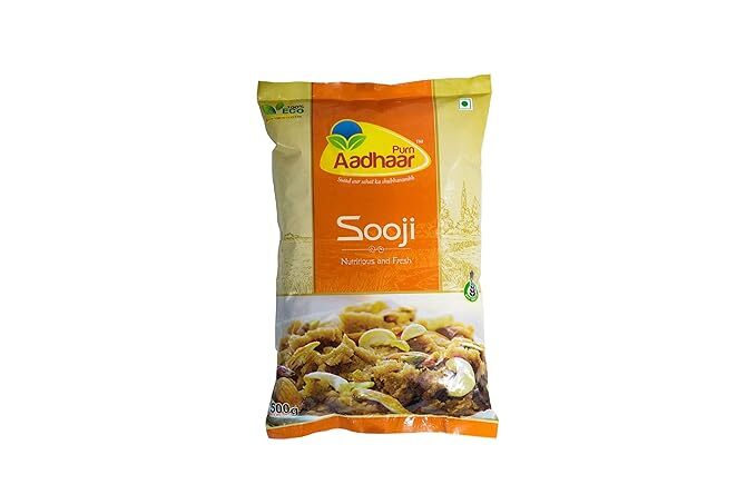 Purn Aadhaar Nutritious and Fresh Sooji 500gms