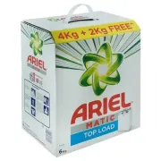 Ariel Matic Top Load Detergent Powder 4 kg (Get Extra 2 kg Free)