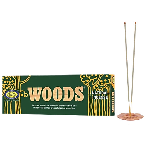 Cycle Woods Natural Agarbatti - Woody, Sandal, Amber Fragrance
