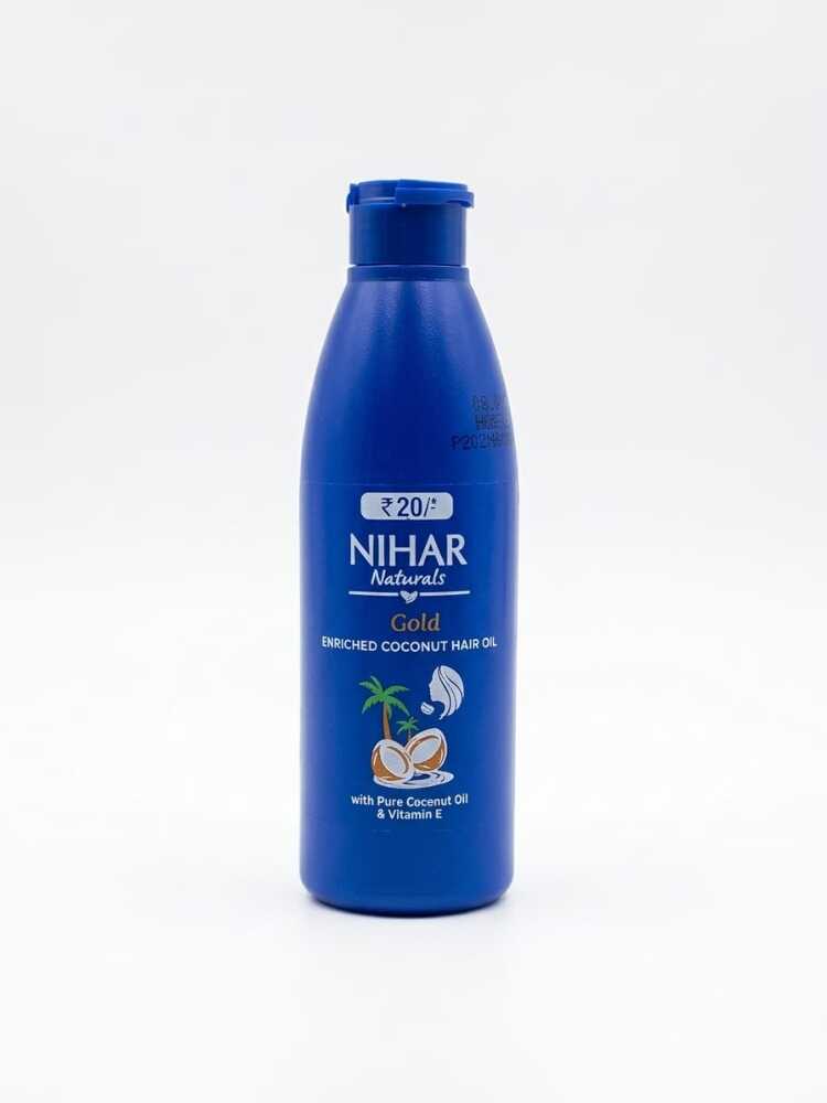 Nihar Naturals Gold Enriched Coconut Hair Oil 58ml