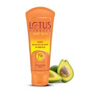 Lotus Herbals Safe Sun Daily Multi-Function Sunscreen SPF 70 PA+++, 60 gm