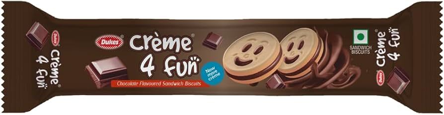 Dukes Creme Fun Chocolate Flavoured Biscuits 145g