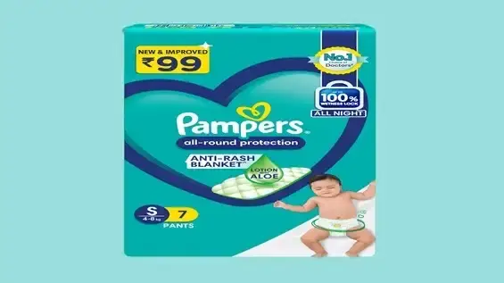 Pampers Diaper Pants- Medium Size, All Round Protection, Anti-Rash Blanket, New & Improvd, 6 Pants