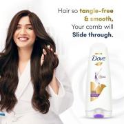 Dove Daily Shine Hair Conditioner with Nutritive Serum for Smooth & Shiny Hair, 175 ml