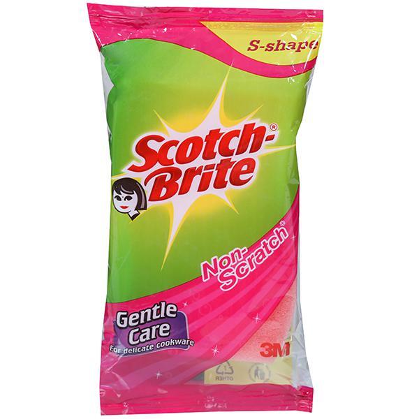Scotch-Brite Non-Scratch Scrub Sponge, 10 cm x 6 cm, 1 Pack