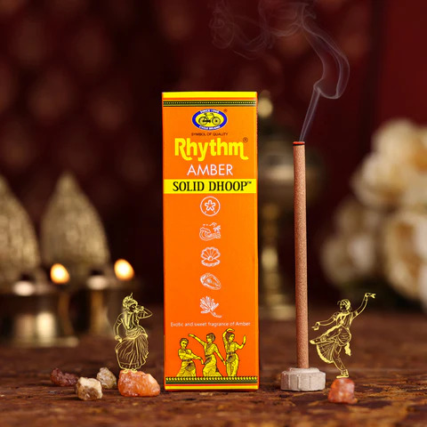 Rhythm Amber Solid Dhoop 18 N