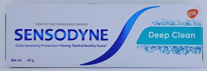 Sensodyne Deep Clean Triple Cleaning Action Toothpaste 40GM
