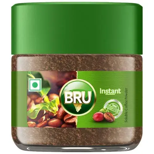 BRU Instant Pure Coffee, 25 g Jar