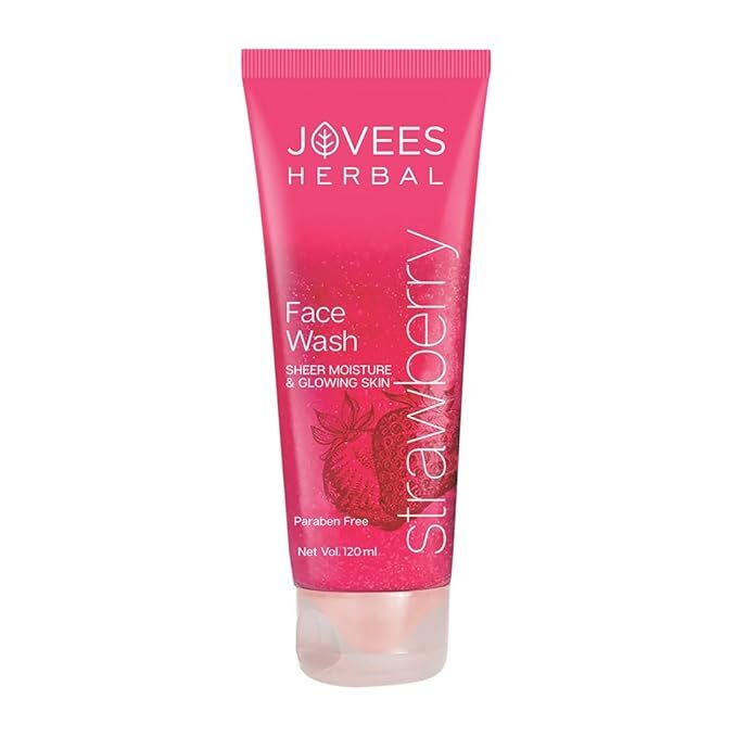 Jovees herbal facewash strawberry 120ml