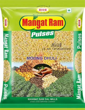 Mangat Ram Moong Dhuli, 1kg
