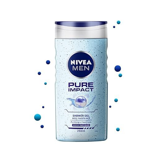 Nivea Men Pure Impact Shower Gel 250 ml