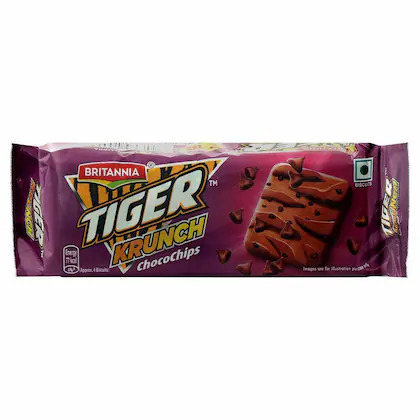 Britannia Tiger Krunch ChocoChips, 60G