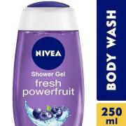 Nivea Fresh Powerfruit Shower Gel 250 ml