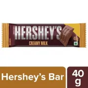 Hersheys Creamy Milk Chocolate Bar, 40 g