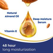 Nivea Body Lotion For Extremely Dry Skin, Oil In Lotion Ultra Rich, With Natural Almond Oil & Vitamin E, 48H Moisture Care, 400ml