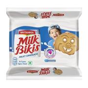 Britannia Milk Bikis Milk Cream Biscuits, 200 g