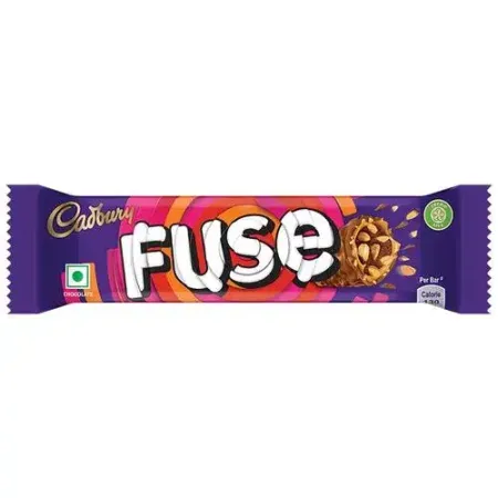 Cadbury Fuse Peanut & Caramel Filled Chocolate Bar, 24 g
