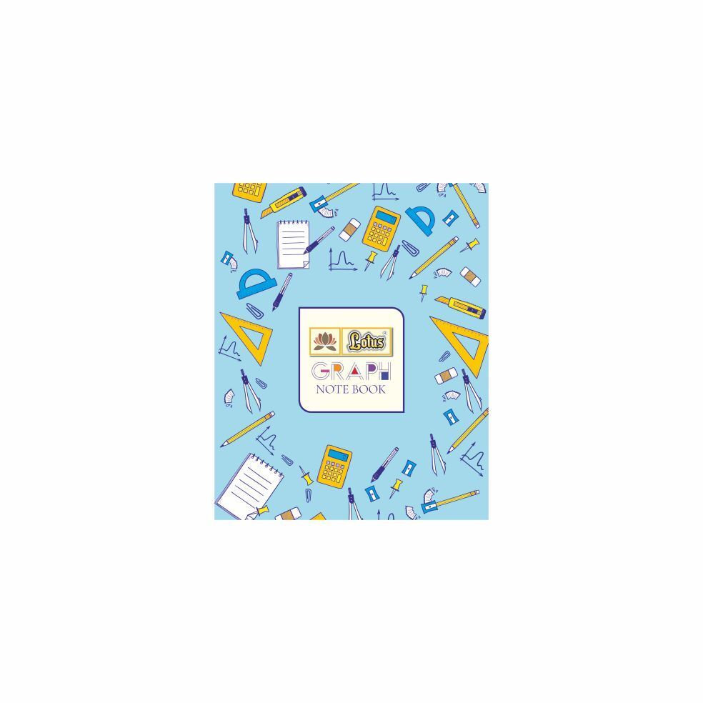 Lotus Graph Notebook (24LGS) 24Pages [Item 10