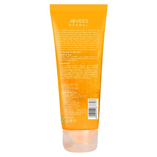 Jovees Herbal Lemon Face Wash 120ml