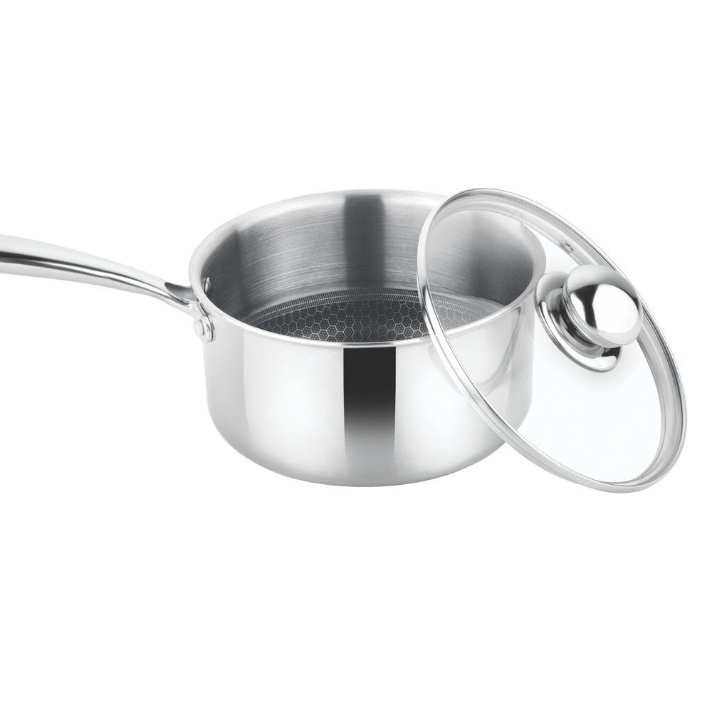 Prabha Triply Metel Elant Saucepan , 11-1022