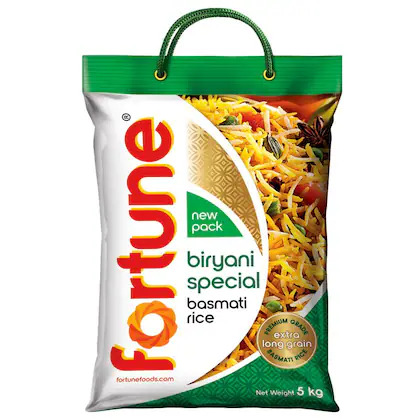 Bulk Deal - Fortune Biryani Special Basmati Rice 5 kg ( Pack of 2 )