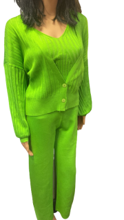 Wool Full Suit Sweater Pent Set