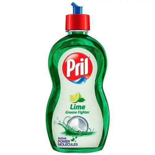 Pril Dishwash Liquid - Lime, 225 ml