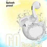 ZEBRONICS Zeb-Sound Bomb 8 Light Weight Earbuds with 12Hours* of Playback time.(White)