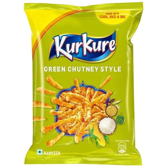 Bulk Deal :- Kurkure Green Chutney Style, 70 g ( Pack of 12 )