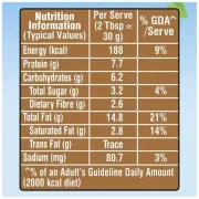 Kissan Peanut Butter Crunchy - 25% Protein, India’s Finest Quality Peanuts, 350 g