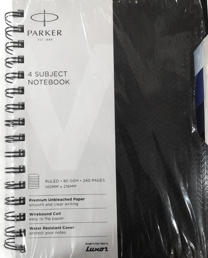 Parker Wiro 4 Subject Notebook 1 Unit