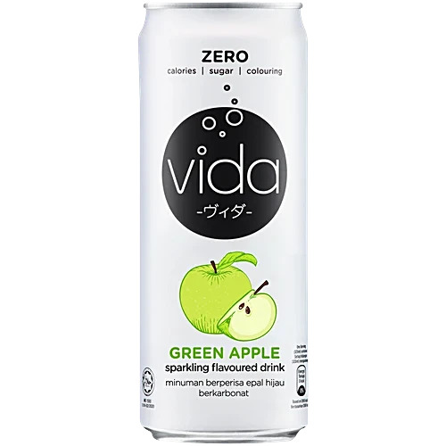 Vida Green Apple Sparking Flavoured Drink 325ML