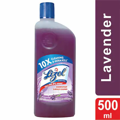 Lizol Lavender Disinfectant Surface Cleaner 500ml