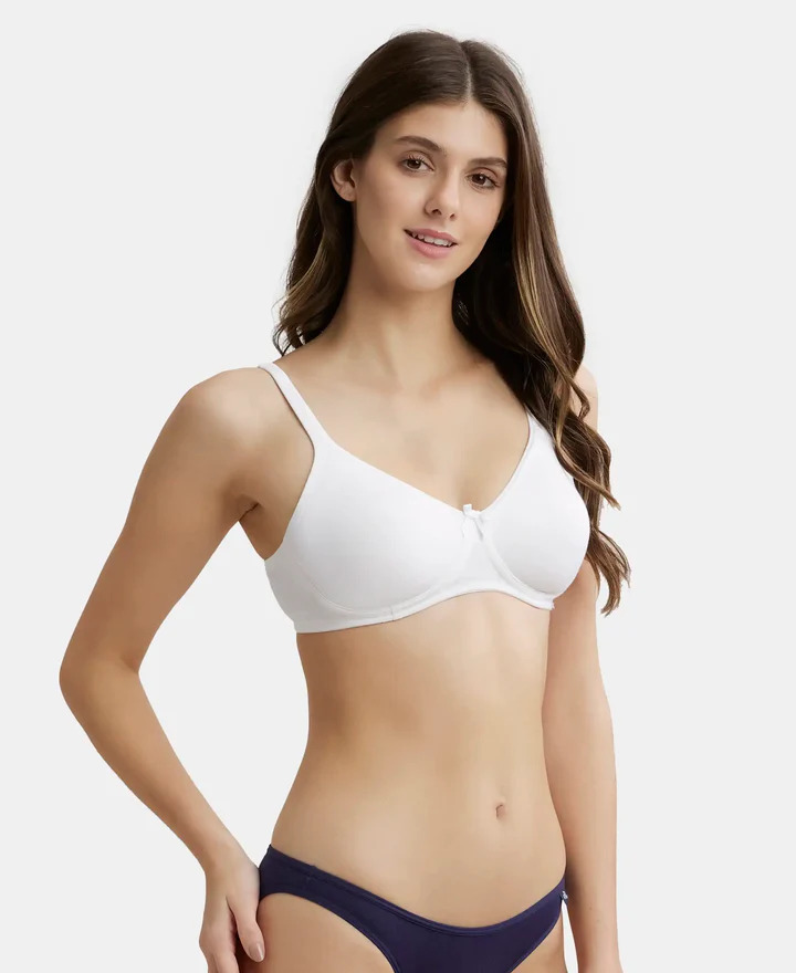 Jockey Woman Essence Wire-Free Shaper Bra 1722 White Stretch 32B