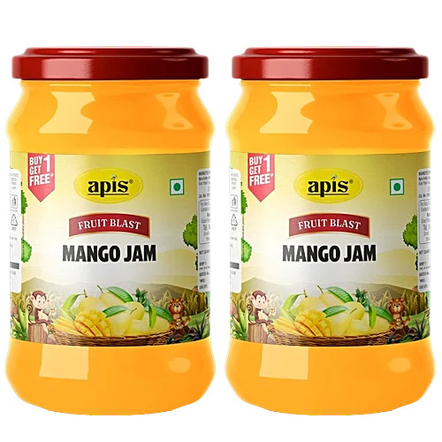 Apis Fruti Blast Mango Jam 450G